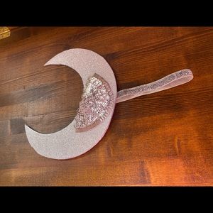 Retro Crescent Moon Headpiece Homeade